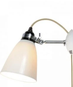 Ameico Hector Medium Dome Wall Light - Plug In Lighting