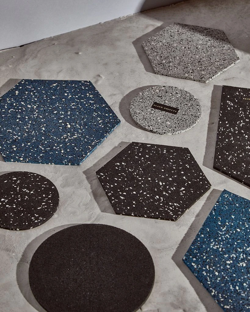 Slash Objects Hex Recycled Rubber Trivet Set - Royal Best Sellers 10 Slash Objects Hex Recycled Rubber Trivet Set - Royal Best Sellers