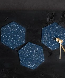 Slash Objects Hex Recycled Rubber Trivet Set - Royal Best Sellers 15 Slash Objects Hex Recycled Rubber Trivet Set - Royal Best Sellers