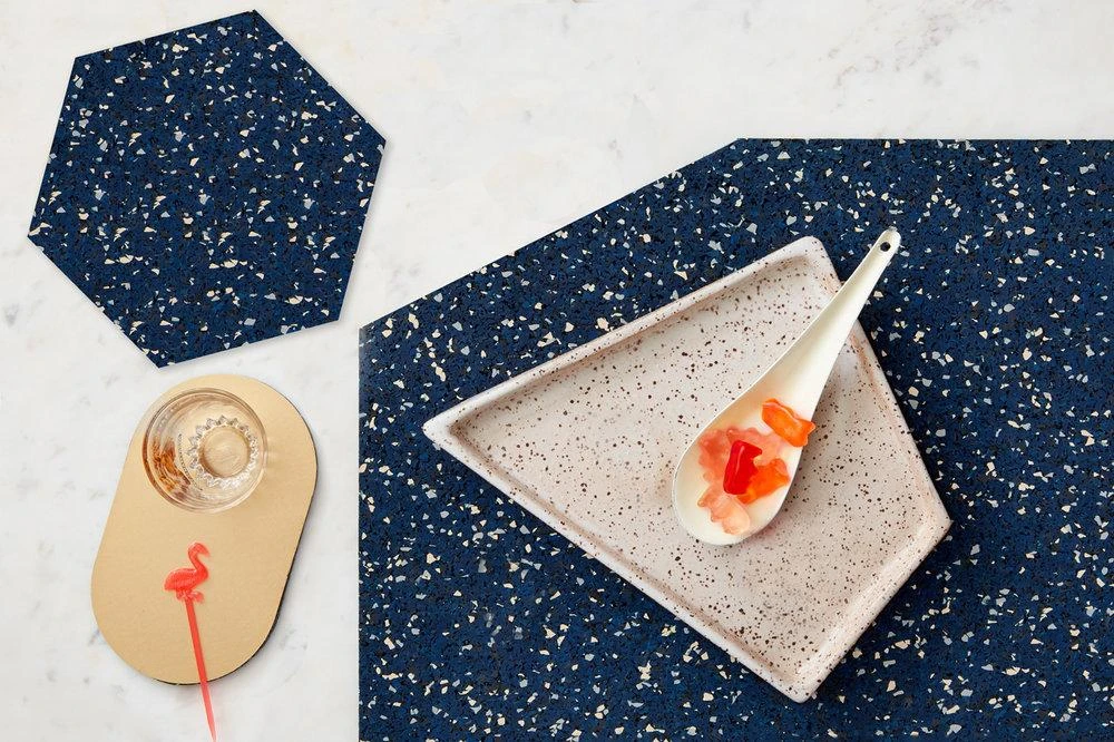 Slash Objects Hex Recycled Rubber Trivet Set - Royal Best Sellers 9 Slash Objects Hex Recycled Rubber Trivet Set - Royal Best Sellers