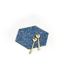 Slash Objects Hex Recycled Rubber Trivet Set - Royal Best Sellers 12 Slash Objects Hex Recycled Rubber Trivet Set - Royal Best Sellers