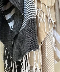 Hilana: Upcycled Cotton Home Goods Martinica Upcycled Turkish Towel