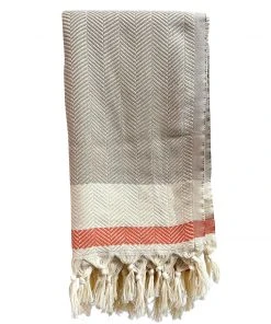 Hilana: Upcycled Cotton Pipa Upcycled Throw Blanket