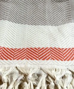 Hilana: Upcycled Cotton Pipa Upcycled Throw Blanket