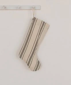 Will & Atlas Ticking Stripe Holiday Stocking