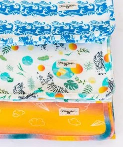 Honey Cake Tiger Patterned Baby Blanket 11 Honey Cake Tiger Patterned Baby Blanket