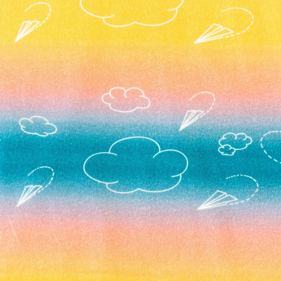 Honey Cake Tiger Kids' Unisex Long Sleeve Tee - Sky's The Limit Honey Cake Tiger Kids' Unisex Long Sleeve Tee - Sky's The Limit