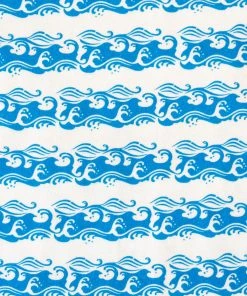 Honey Cake Tiger Kids' Hello Fun Wave Short Sleeve Dress