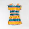 Honey Cake Tiger Kids' Sky's The Limit Short Sleeve Dress