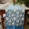 Ichcha Handcrafted Azul Table Runner