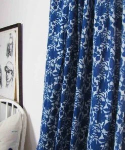 Ichcha Blue Flowers Curtain Panel Best Sellers