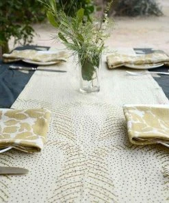 Ichcha Golden Dust Table Runner Kitchen + Dining