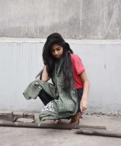 Ichcha Green Mountain Scarf 7 Ichcha Green Mountain Scarf