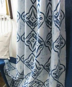 Ichcha Linocut Curtain Handcrafted 11 Ichcha Linocut Curtain Handcrafted