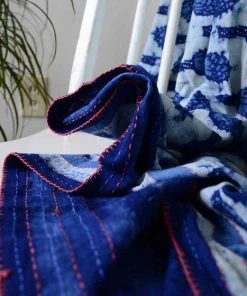 Ichcha Magnolia Throw Blanket Handcrafted