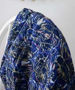 Ichcha Handcrafted Mahi Reversible Throw Blanket 7 Ichcha Handcrafted Mahi Reversible Throw Blanket