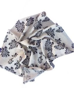 Ichcha Marigold Floral Napkin Set Handcrafted