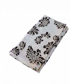 Ichcha Marigold Floral Napkin Set Handcrafted