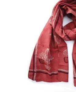 Ichcha Nacea Red Scarf