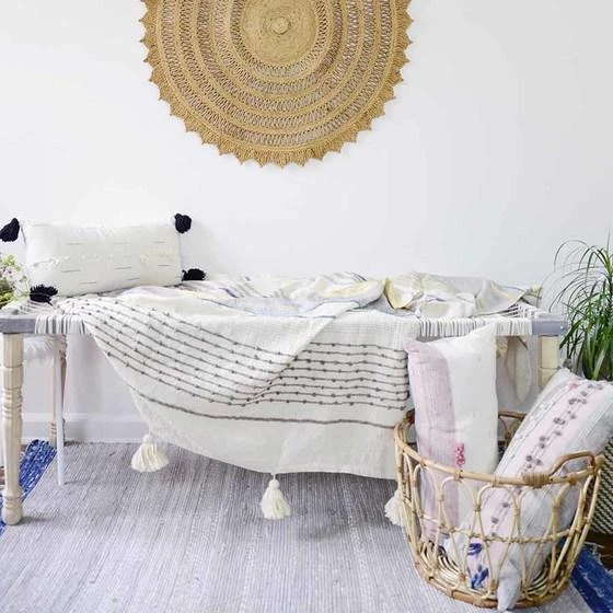 Ichcha Oasis Throw Blanket 3 Ichcha Oasis Throw Blanket