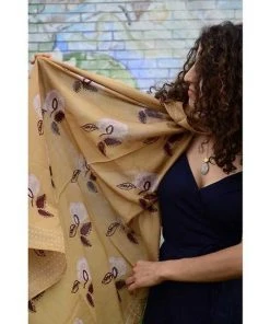 Ichcha Padma Golden Mustard Scarf 9 Ichcha Padma Golden Mustard Scarf