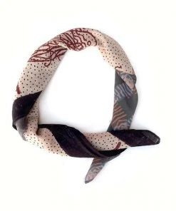 Ichcha Pink Sky Square Bandana Handcrafted