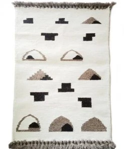 Ichcha Rock Dhurrie Rug