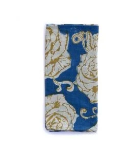 Ichcha Kitchen + Dining Gold Rose Napkin Set