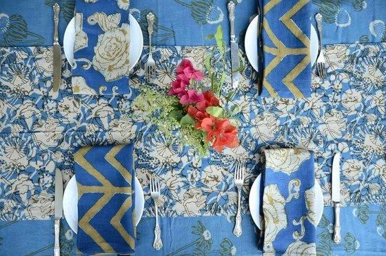 Ichcha Royal Gold Mix + Match Napkin Set Kitchen + Dining 4 Ichcha Royal Gold Mix + Match Napkin Set Kitchen + Dining