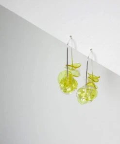 Giulia Letzi + META Jewelry Illuminating Upcycled Drop Earrings - Yellow