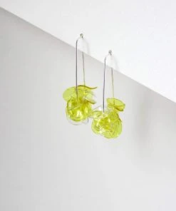 Giulia Letzi + META Jewelry Illuminating Upcycled Drop Earrings - Yellow