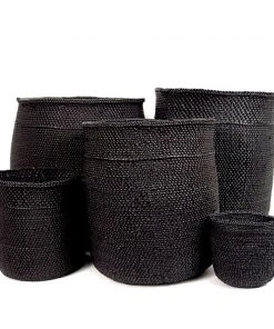Mbare Best Sellers Iringa Baskets - Rich Black 13 Mbare Best Sellers Iringa Baskets - Rich Black