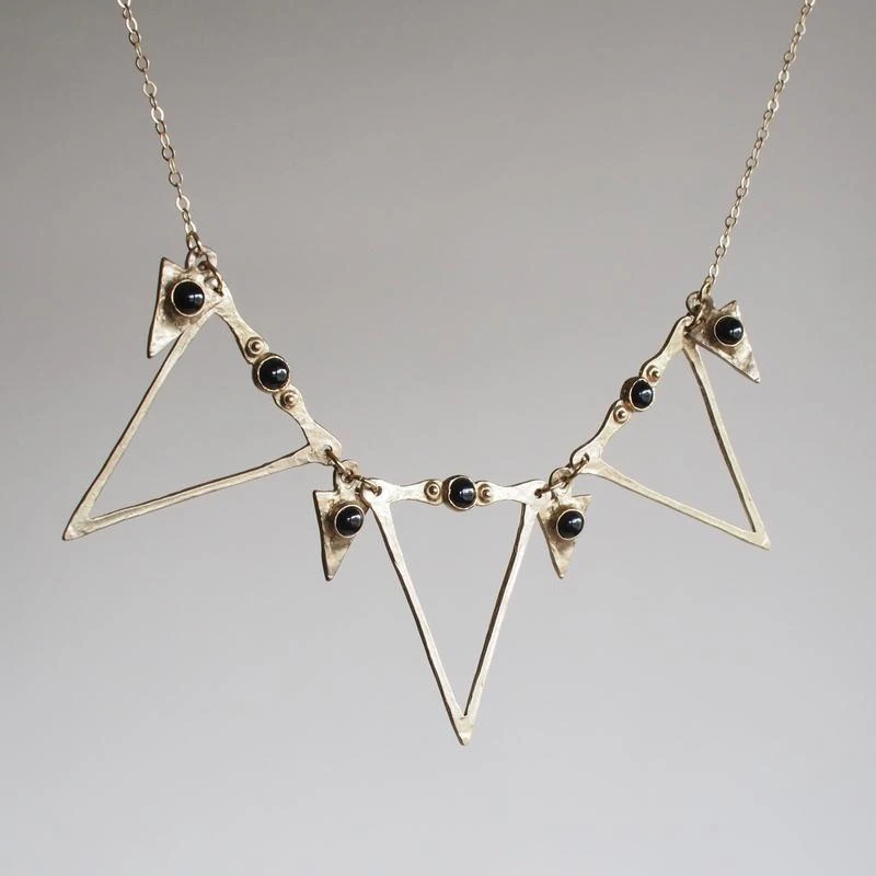 Iron Oxide Goddess Dart Collar Jewelry 1 Iron Oxide Goddess Dart Collar Jewelry