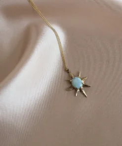 Iron Oxide Opal Nova Necklace 4 Iron Oxide Opal Nova Necklace