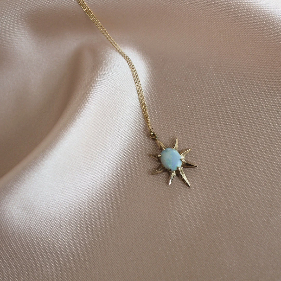 Iron Oxide Opal Nova Necklace Iron Oxide Opal Nova Necklace