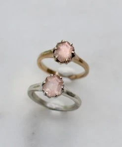 Iron Oxide Jewelry Oregon Sunstone Hex Ring