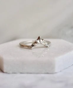 Iron Oxide Sunburst Stacking Ring Jewelry 7 Iron Oxide Sunburst Stacking Ring Jewelry