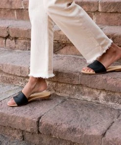 Nisolo Isla Slide Sandal - Black
