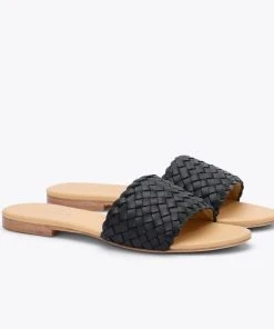 Nisolo Shoes Isla Woven Slide Sandal