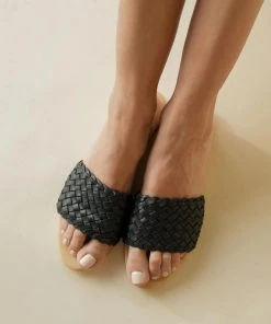 Nisolo Shoes Isla Woven Slide Sandal