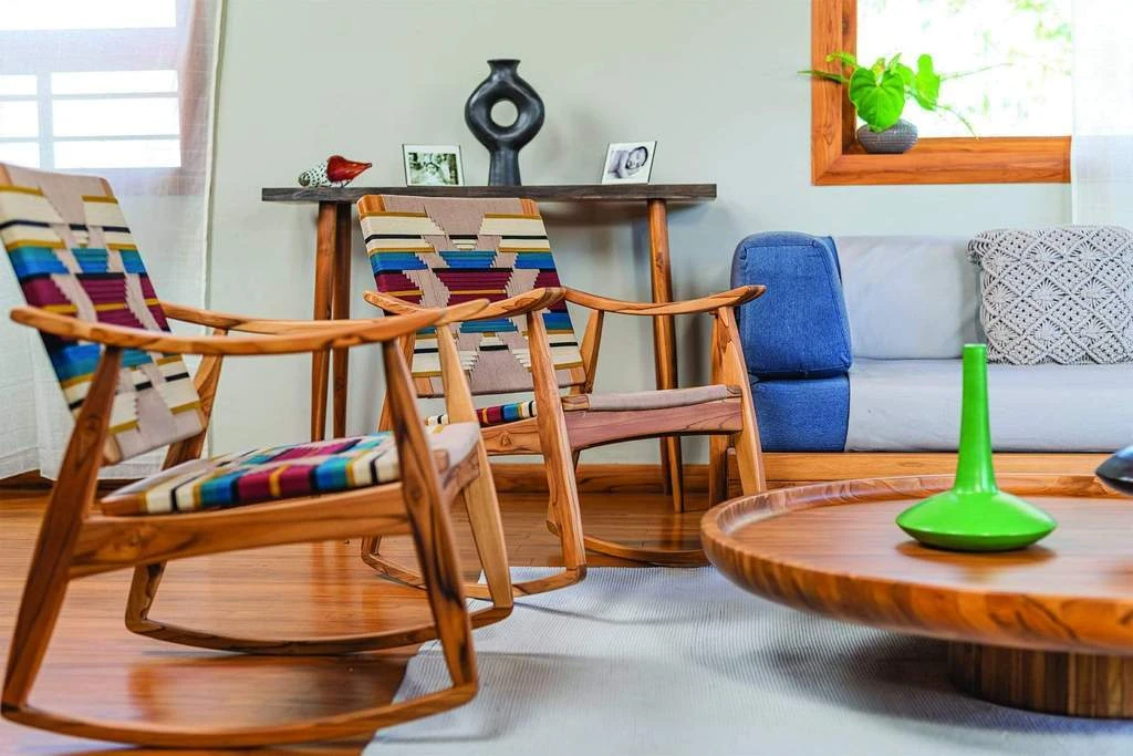 Masaya & Co. Izapa Manila Rocking Chair - Mesoamerica 2 Masaya & Co. Izapa Manila Rocking Chair - Mesoamerica