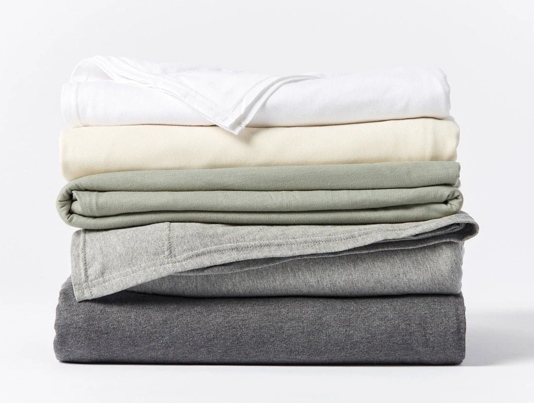 Coyuchi Home Goods Jersey Sheet Set - Laurel 4 Coyuchi Home Goods Jersey Sheet Set - Laurel