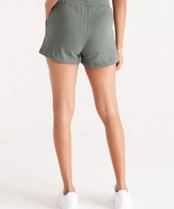 The Standard Stitch French Terry Jogger Shorts Clothing