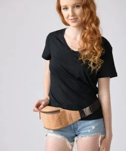 Tiradia Cork Accessories Journey Cork Belt Bag