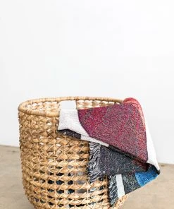 K-apostrophe Home Goods Esther Upcycled Throw Blanket