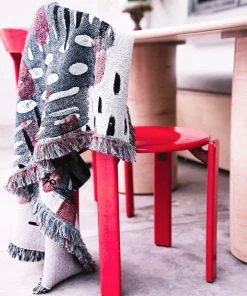 K-apostrophe Monsoon Upcycled Throw Blanket