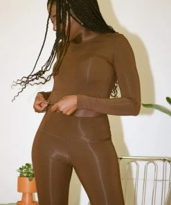 Mary Young Kaela Bamboo Long Sleeve Top Pajamas + Loungewear