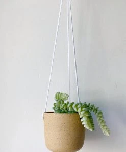 Katie Mudd Best Sellers Natural Stoneware Hanging Planter