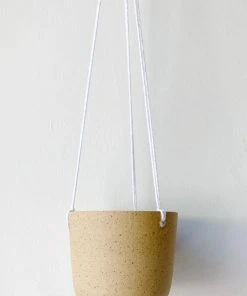 Katie Mudd Best Sellers Natural Stoneware Hanging Planter