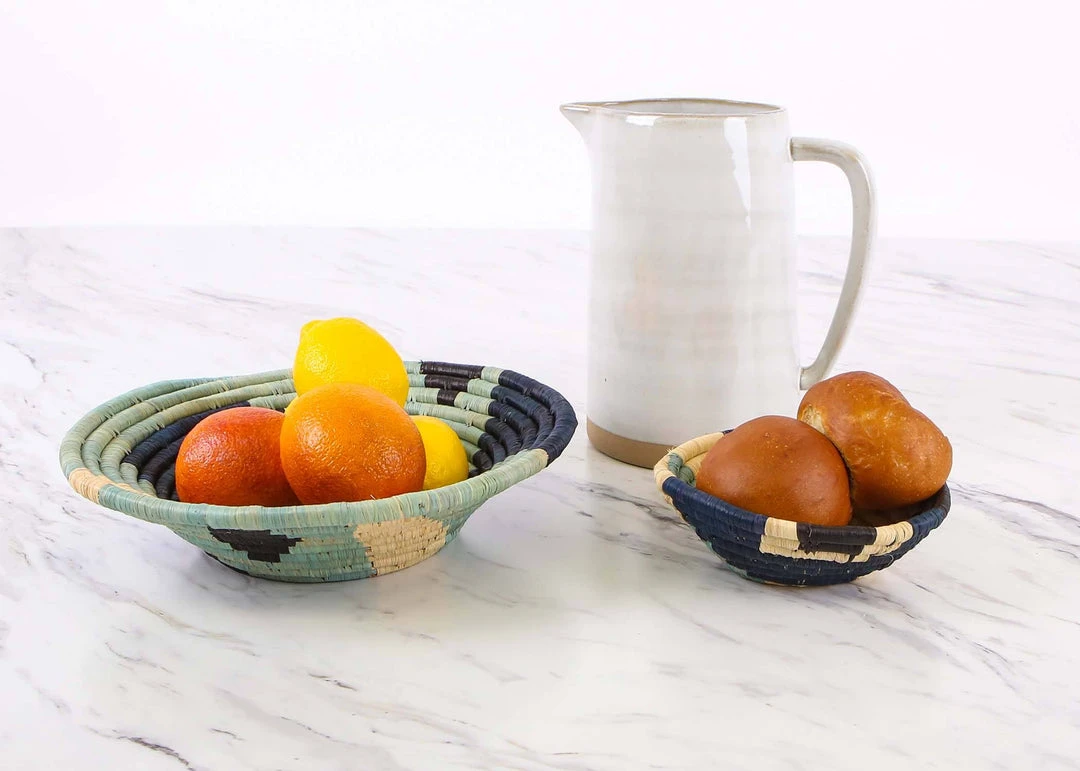 KAZI Medium Cool Sukari Round Basket Home Goods 3 KAZI Medium Cool Sukari Round Basket Home Goods